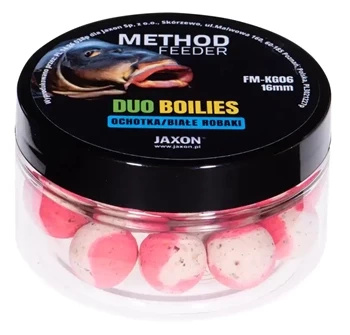 Duo-Boilies Method Feeder Bloodworms/White Worms 40g 16mm