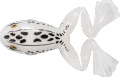 LIVE TARGET Freestyle Frosch/Frosch 2.0 Weiß/Albino 6 cm - 1 Stk.  Schwimmend
