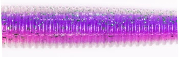 LIVE TARGET Finesse Soft Worm Lila/Pink 11,4 cm - 1 Stück(e) Untergang