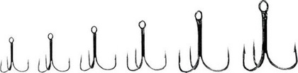 Owner Treble Hooks St-11ul - 8 - 8x - Black