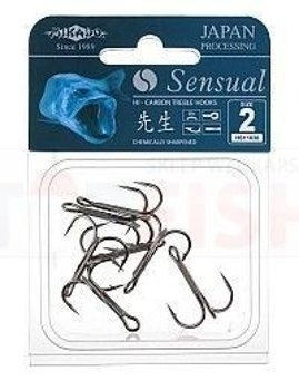 Mikado Treble Hooks Sensual Round No. 1 BN - 7stk