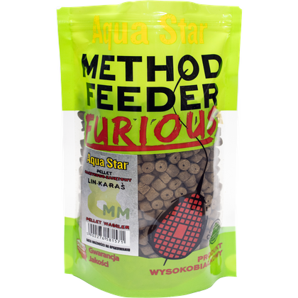 Pellet haczykowy z dziurką 8 mm WAGGLER - Lin/Karaś 500g