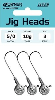 Owner Jig Heads Precision Jh Silver - 6 / 2,0g