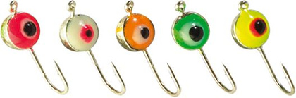 Jaxon Mormyszki Wolframowe Mix Miedziany 3mm-5x