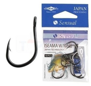 Haczyki Mikado Sensual - Iseama W/Ring Nr 12 Bn  