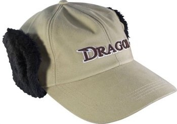 Cap. Dragon Basebal z Nausznikami Jeans - Khaki