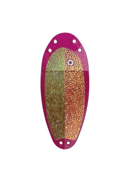 Flasher VK-SALMON  8" - 20 cm RED/crushed pearl