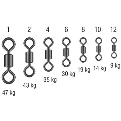 Roller Swivel Size 4 pack of 10