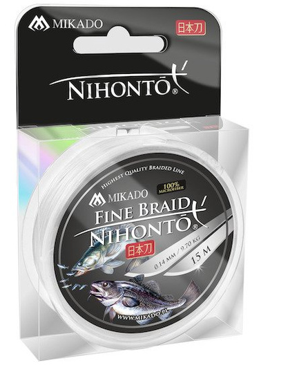Mikado Plecionka Nihonto Fine Braid 0,23mm / 15m