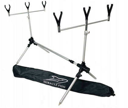 Kompletne Stanowisko Karpiowe Rod Pod Na 3 Wędki