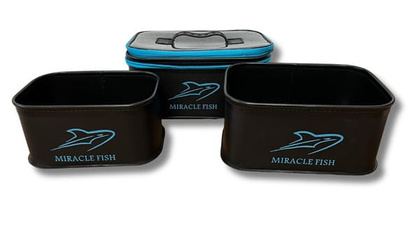 Mikado Tasche - Method Feeder Set - 35x26x15cm + 2stk - 16x22x14cm