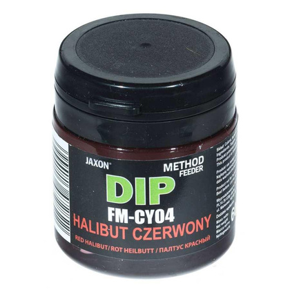 Jaxon Dip Method Feeder Halibut Czerwony - 60g