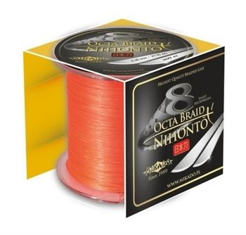 Mikado Braid Nihonto Octa Braid 0.35mm - 300m - Orange