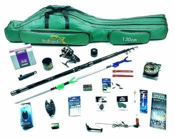 Zestaw Karpiowy Tele Carp - Jaxon Wędka 3,3m, Kołowrotek Satori 400, Pokrowiec