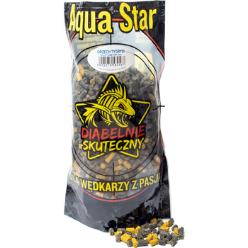 Pellet ZANĘTOWY Aqua Star - 6 mm Orzech Tygrysi 1kg