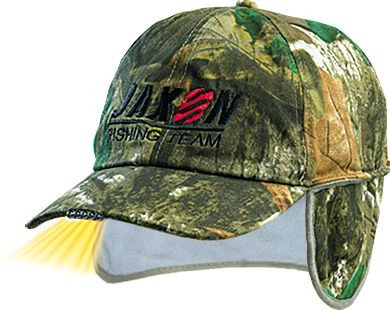 Jaxon Cap With Flashlight Camouflage - B