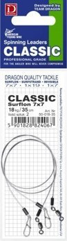 Dragon Leader 1x7 Surflon CLASSIC 13kg-15cm- 2pcs.