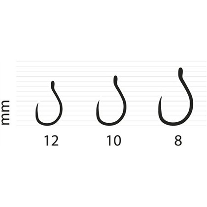 Kamatsu Method Feeder Specialist 8 Black Nickel Eyelet