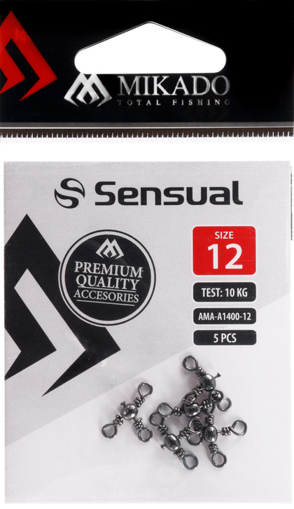 Jaxon Barrel Swivel W/Snap Interlock - 14 / 10kg / 10x