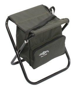 Mikado Folding Stool With A Bag Of Green Max.100kg - 40x38x31cm