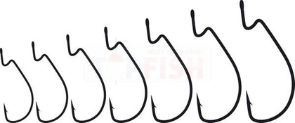 Jaxon Sumato Hooks Spin Hook Hx - 1 / Gun Black / 10x