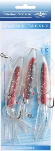 Mikado Zestaw Morski - Squid Rig 12 Cm - Hak 3x6/0