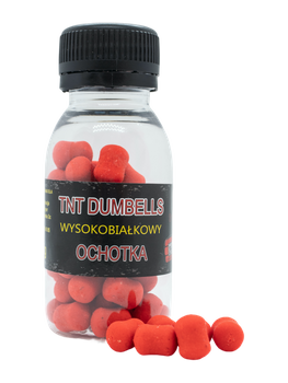 DUMBELLS SINKING AQUA STAR 8 mm  Bloodworm