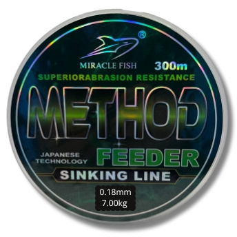 MF Żyłka Method Feeder Czarna 0,20 mm - 9,00kg - 300m