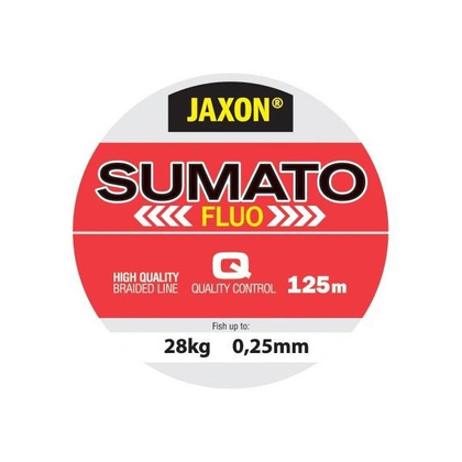 Jaxon Sumato Fluo Braided Line - 0,14mm / 125m