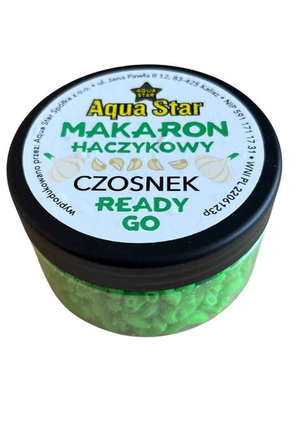 Makaron Aqua Star Haczykowy Czosnek 120 g