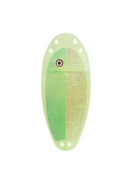 Flasher VK-SALMON  8" - 20 cm CHART/crushed pearl