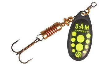 DAM - Spinner EFFZETT Black Yellow 1 / 3g