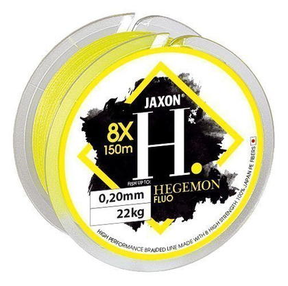 Jaxon Plecionka Hegemon 8X Fluo - 0,10mm / 1000m