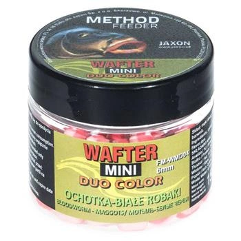 Jaxon Wafter Duo Mini Method Ochotka/Białe Robaki - 15g / 6mm