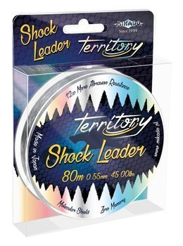 Mikado Przypon Strzałowy Territory Shock Leader 0.55mm / 45lbs - 80m / Clear