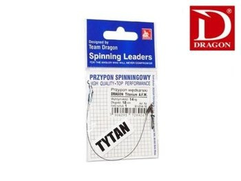 Dragon Raubfischvorfach Titanium Wire CLASSIC 14kg - 30cm