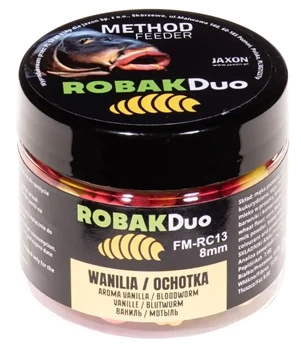 Worm Duo Vanilla/Bloodworm 25g 8mm