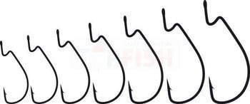 Jaxon Sumato Hooks Spin Hook Hx - 4/0 / Gun Black / 5x