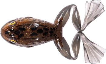 LIVE TARGET Freestyle Frog/Frog 2.0 Brown/7.5 cm - 1 pc.  Floating