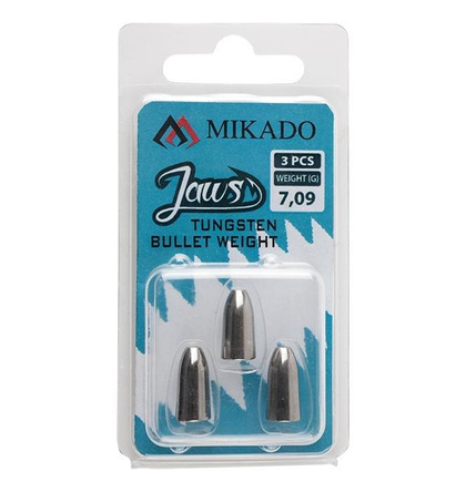 Mikado Ciężarki Jaws Tungsten Bullet 7.09g / 3szt