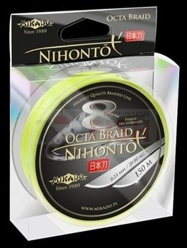 Mikado Braid Nihonto Octa Braid 0,08mm - 150m - Fluo