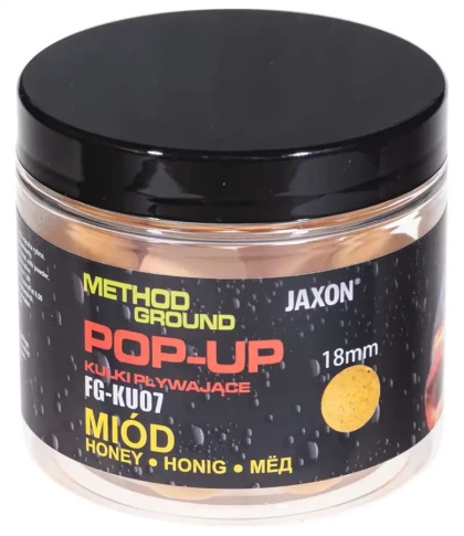 Kulki Pop-Up Jaxon Method Ground Miód 50g / 18mm