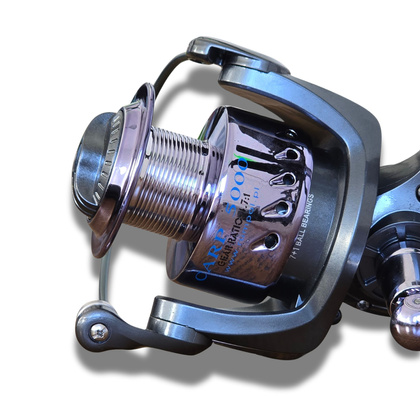 Zestaw Wędkarski Karp - Jaxon Wędka Tenesa 3,6m, Kołowrotek Wolny Bieg