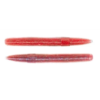 LIVE TARGET Stick Worm Czerwony/Czerwony 7,6 cm - 1 szt.  Tonący