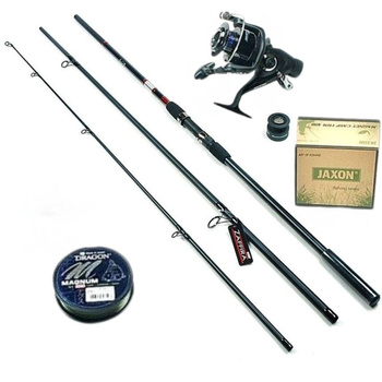 Carp Fishing Set - Jaxon 1x Zaffira 3.3m, 1x Top Carp FRXL 400