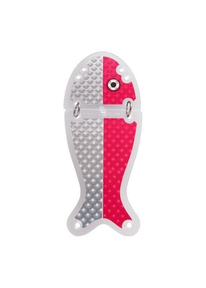 Flasher VK-SALMON 2  6.5" - 16.5 cm UV/pink/silver