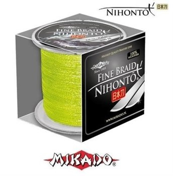 Mikado Braid Nihonto Fine Braid 0.10mm - 300m - Fluo