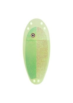 Flasher VK-SALMON 8" - 20 cm CHART/crushed pearl