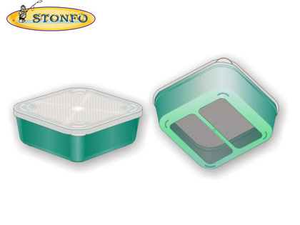 Stonfo - Pudełko do Bazy z Sitkiem Duże - 1,2 litra