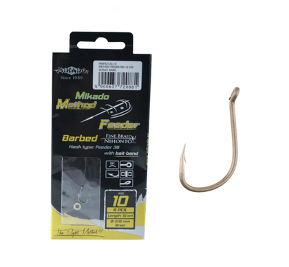 Mikado Haczyki Do Metody Plecionka 14 - 0.10mm / 8pcs